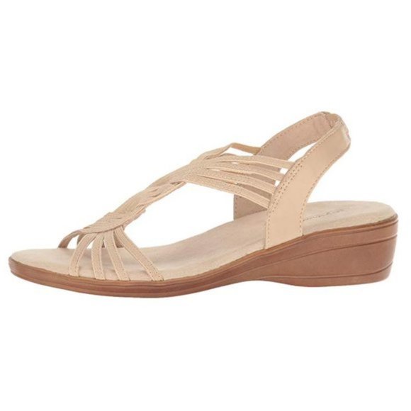 Easy Street Women's Natara Sandals, Natural - Picture 4 of 4